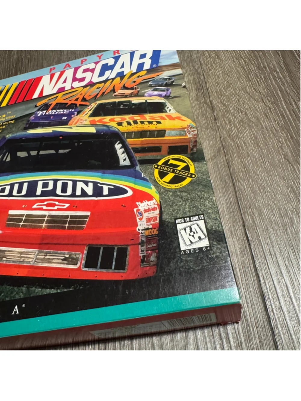 Vtg Vintage 1996 Sierra NASCAR Racing PC Video Game Standard Cib Complete